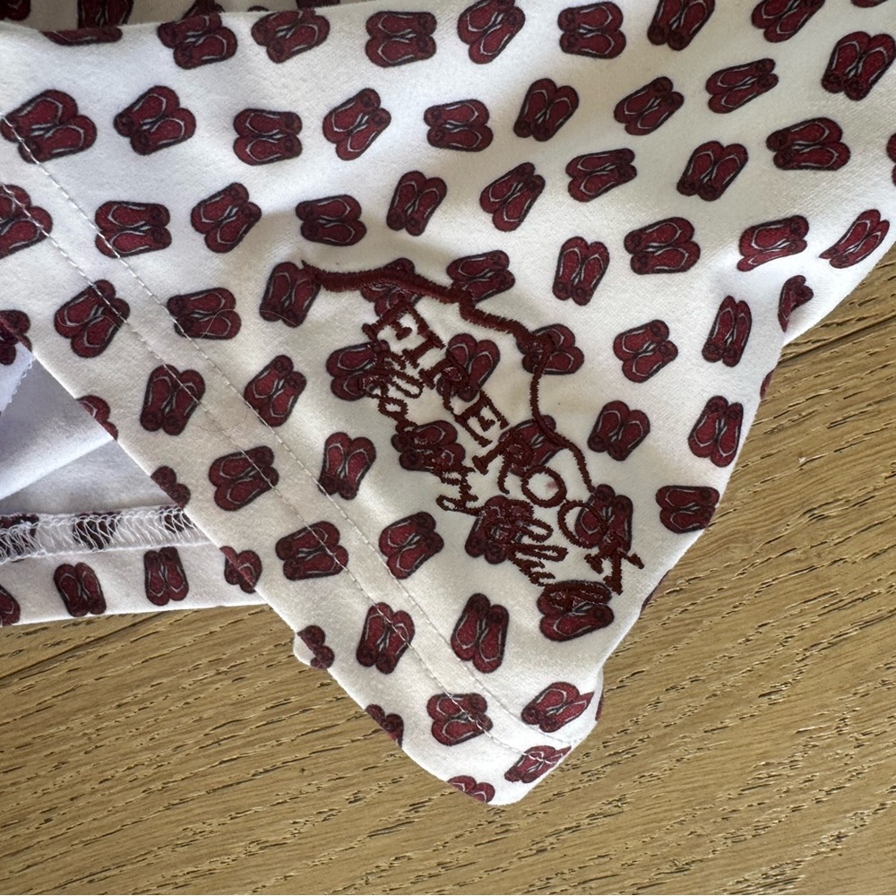 Men's Polka Dot Polo Shirt - Black and White - Picture 3 of 9